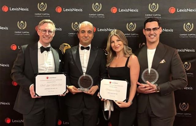 Legal award ceremony
